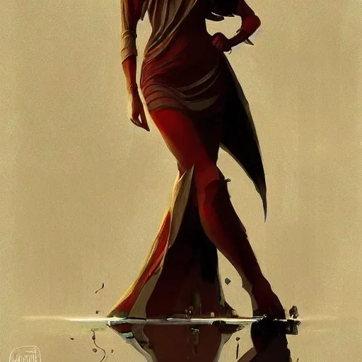 Prompt: 💃🌹, Art Deco, Greg rutkowski Trending artstation