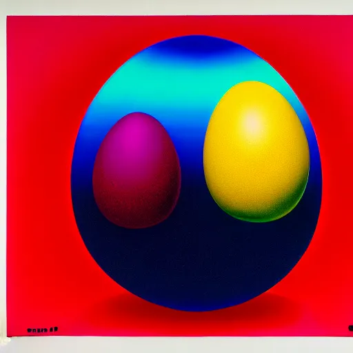 Image similar to egg by shusei nagaoka, kaws, david rudnick, airbrush on canvas, pastell colours, cell shaded, 8 k