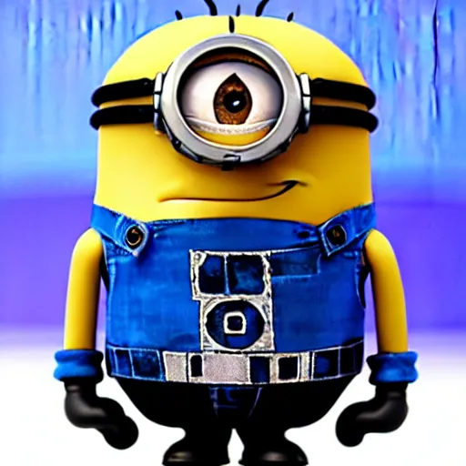 Image similar to minion r 2 d 2