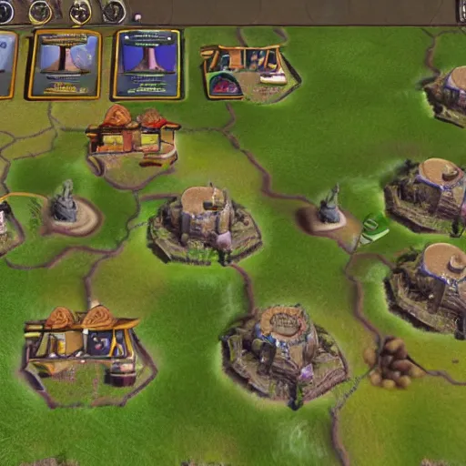 Image similar to saul goodman as a leader in sid meier's civilization 5