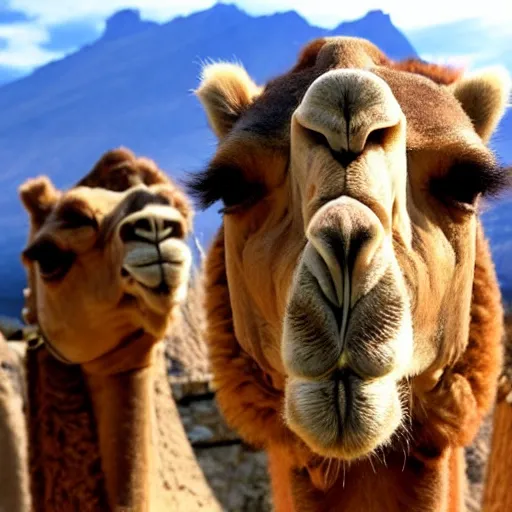 Prompt: a camels toe