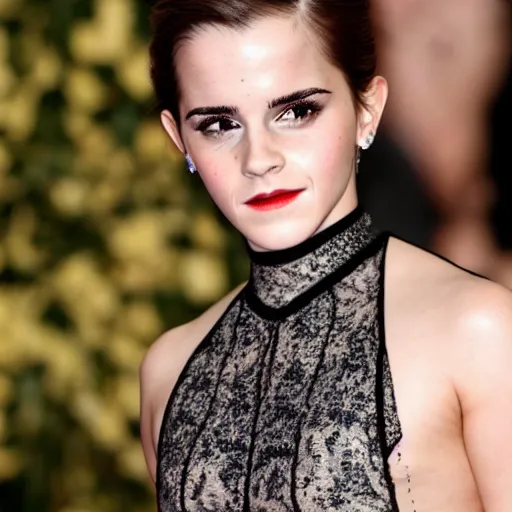 Prompt: emma watson god