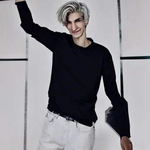 Image similar to Photograph of Félix Lengyel, XQC