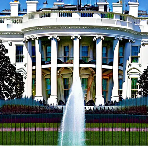 Prompt: white house, in the aternate history in which usa still belongs to britain