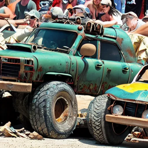 Image similar to Tow Mater in Madd Maxx demolition derby