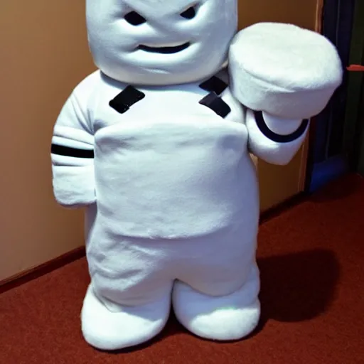 Image similar to fluffy clouds looking like stay puft marshmellow man