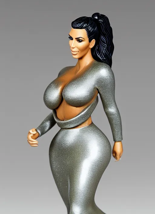 Image similar to kim kardashian as a 80mm resin model figure