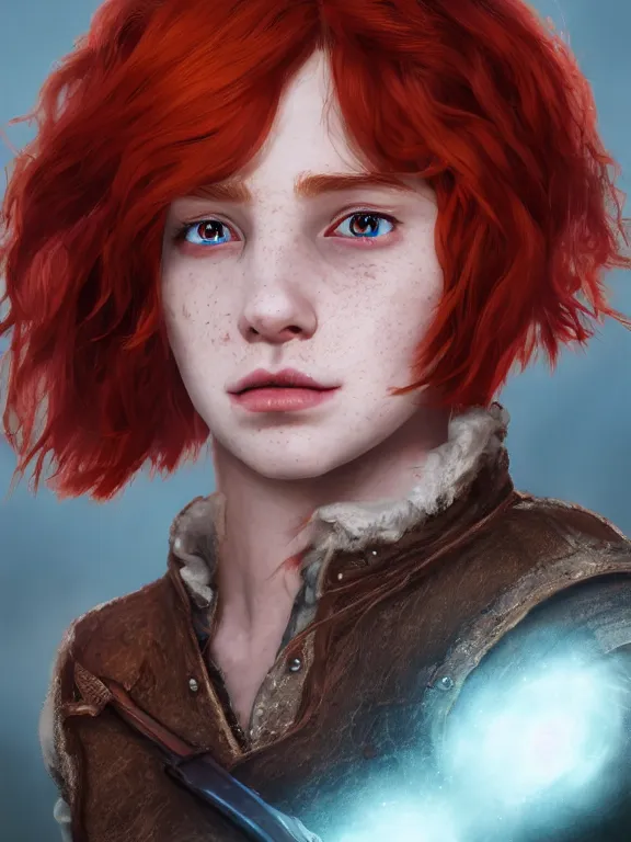 halfling rogue red hair