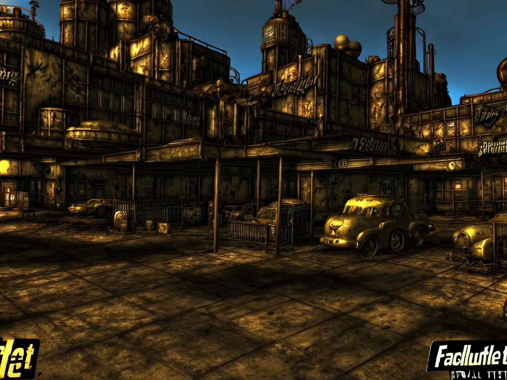 Image similar to fallout 2 hd remastered screenshot unreal engine 5