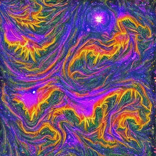 Prompt: Liminal space in outer space, deepdream