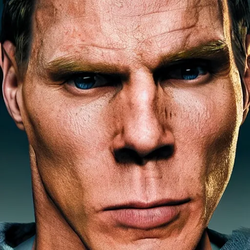 Image similar to Live Action Still of Jerma in Breaking Bad, real life, hyperrealistic, ultra realistic, realistic, highly detailed, epic, HD quality, 8k resolution, body and headshot, film still