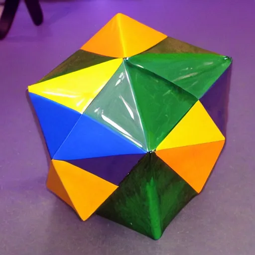 Prompt: magical dodecahedron