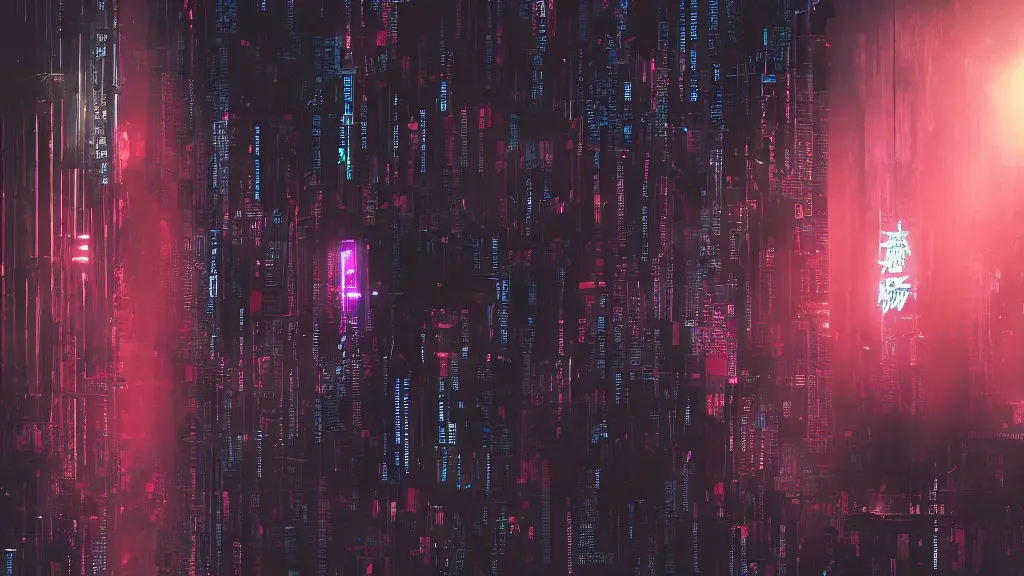 Image similar to black cyberpunk background