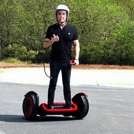 Prompt: Tesla Segway