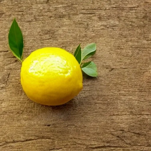 Image similar to i saw a lemon that looks human, i will describe it as in shape of a human with legs of lemons and round body.