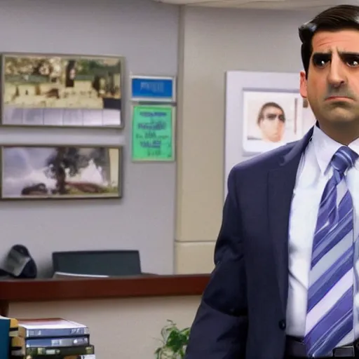 Image similar to Kurdish Michael Scott, still from The Office (US), ultra hd