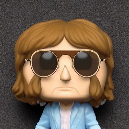 Prompt: john Lennon as a funko pop head, HD, high resolution, hyper realistic, 4k, intricate detail