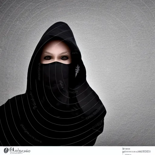 Prompt: realistic photo of hacker, black background, hood, face doesn't visible, computer, extremely detailed, sharp focus, front view, minimalism, masterpiece,