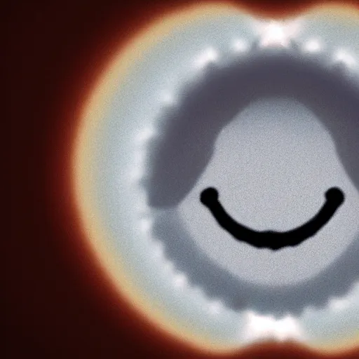 Prompt: a cute sun smiling with one tooth, 4k quality