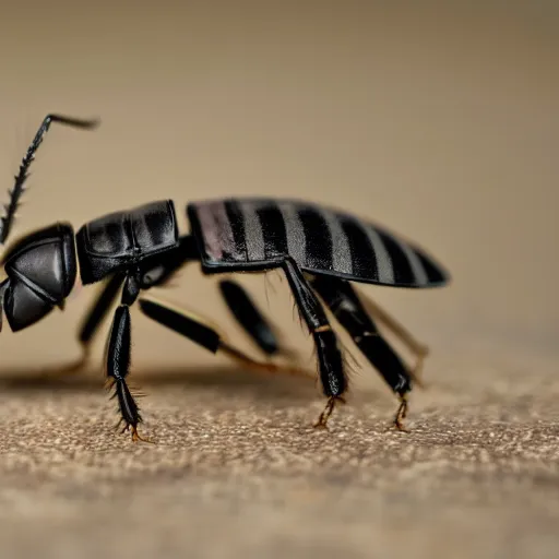 Image similar to photo of a dog insect hybrid