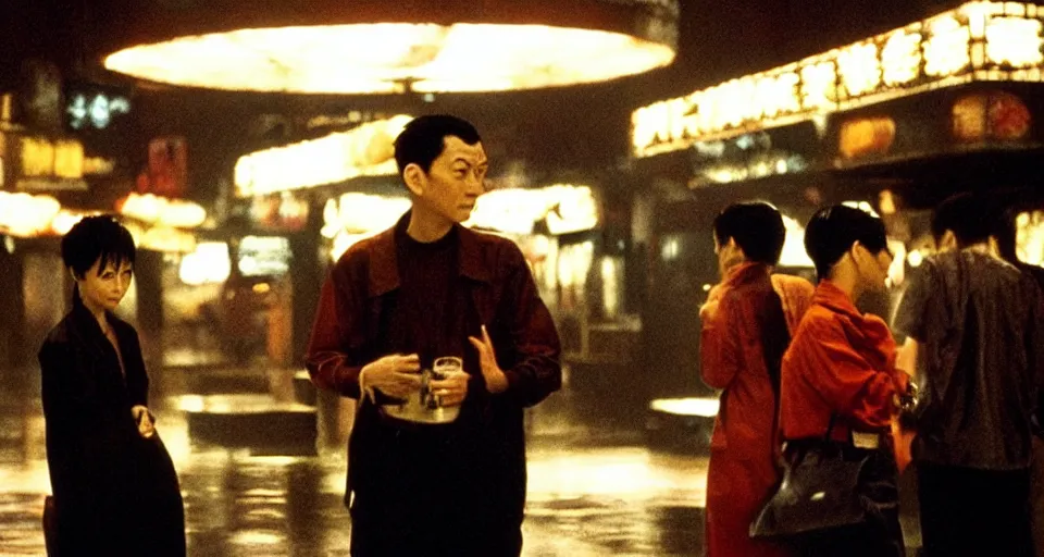 Image similar to wong kar - wai movie scene