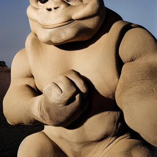 Prompt: national geographic professional photo of geodude, award winning