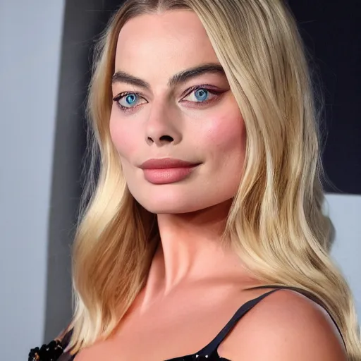 Prompt: margot robbie, 8k highly detailed face,