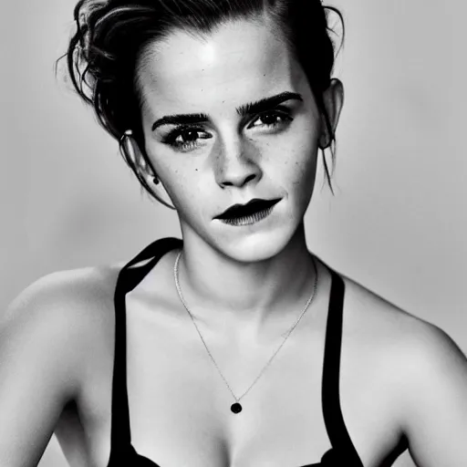 Image similar to Emma Watson, pin-up