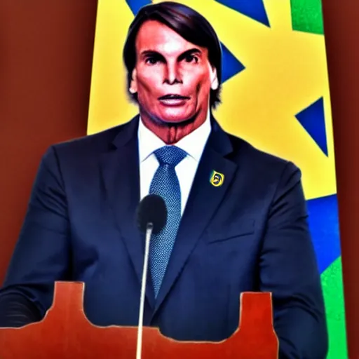 Image similar to a photo of jair bolsonaro