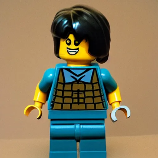 Image similar to a Lego minfigure of Rambo.