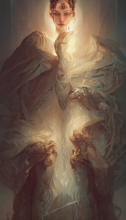 Image similar to broken, fame of thrones, lord of daggers, neon, fibonacci, sweat drops, intricate fashion clothing, insane, intricate, highly detailed, digital painting, artstation, concept art, smooth, sharp focus, illustration, Unreal Engine 5, 8K, art by artgerm and greg rutkowski and alphonse mucha