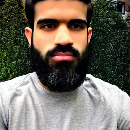 Prompt: hasan piker with an extremely large head