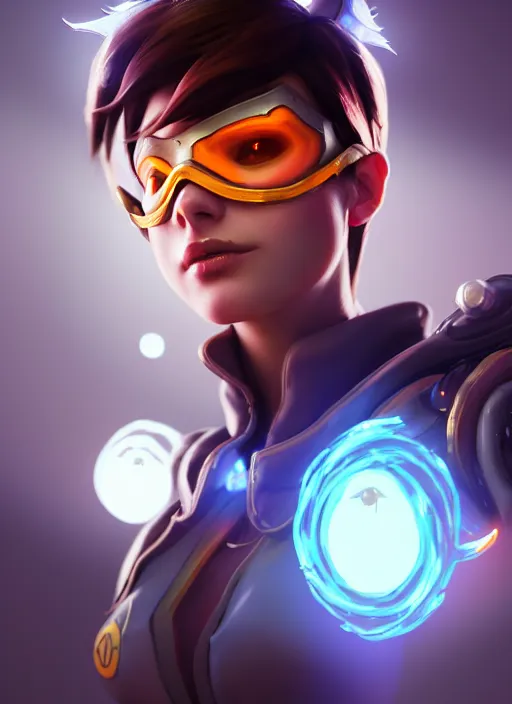 Prompt: a beautiful tracer from overwatch!! pyromancer, glowing orbs, intricate, elegant, highly detailed, digital painting, artstation, concept art, smooth, sharp focus, illustration, ethereal, misty, by ilya kuvshinov and jeremy mann, 8 k, octane render