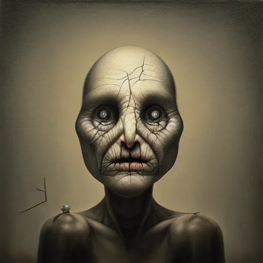 Image similar to placed on a pedestal the soul corrupts. by anton semenov, hyperrealistic photorealism acrylic on canvas