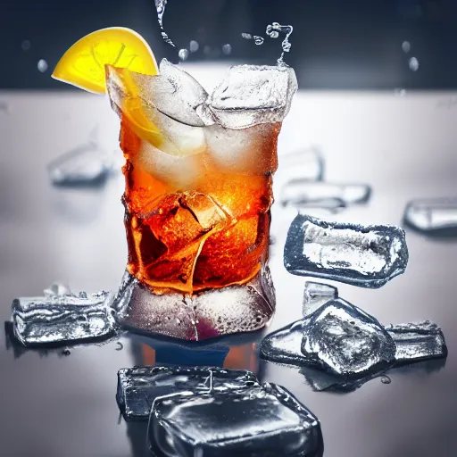 Winter Ice Cubes - CookWithCi