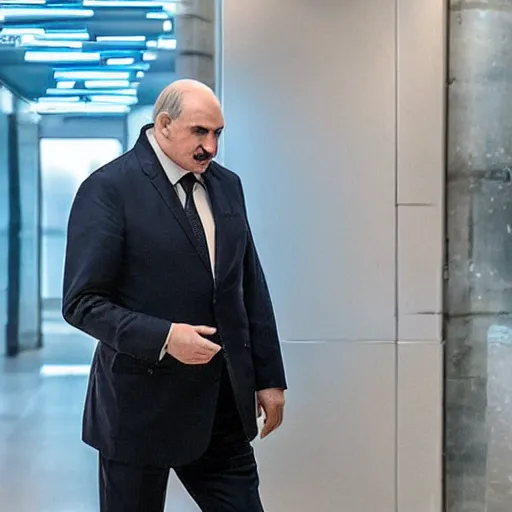 Image similar to Alexander Lukashenko in Cyberpunk 2077