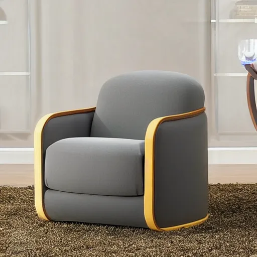 Image similar to ultrarealistic chair which looks like a new pokémon