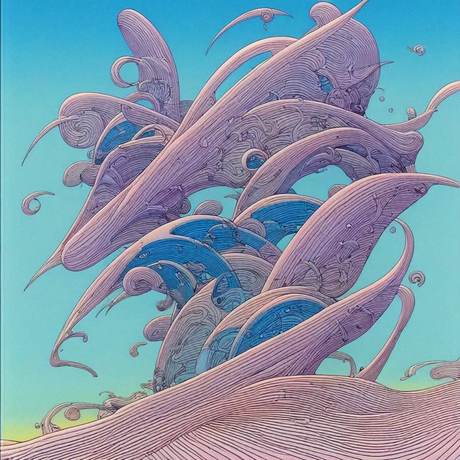Image similar to ( ( ( ( beautiful starring sky and sea with decorative frame design ) ) ) ) by mœbius!!!!!!!!!!!!!!!!!!!!!!!!!!!, overdetailed art, colorful, artistic cd jacket design