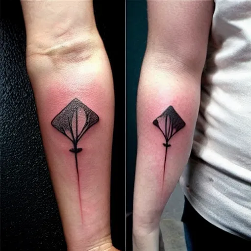 Simple Kite Tattoo Meaning | TikTok