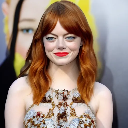 Prompt: emma stone is a banana