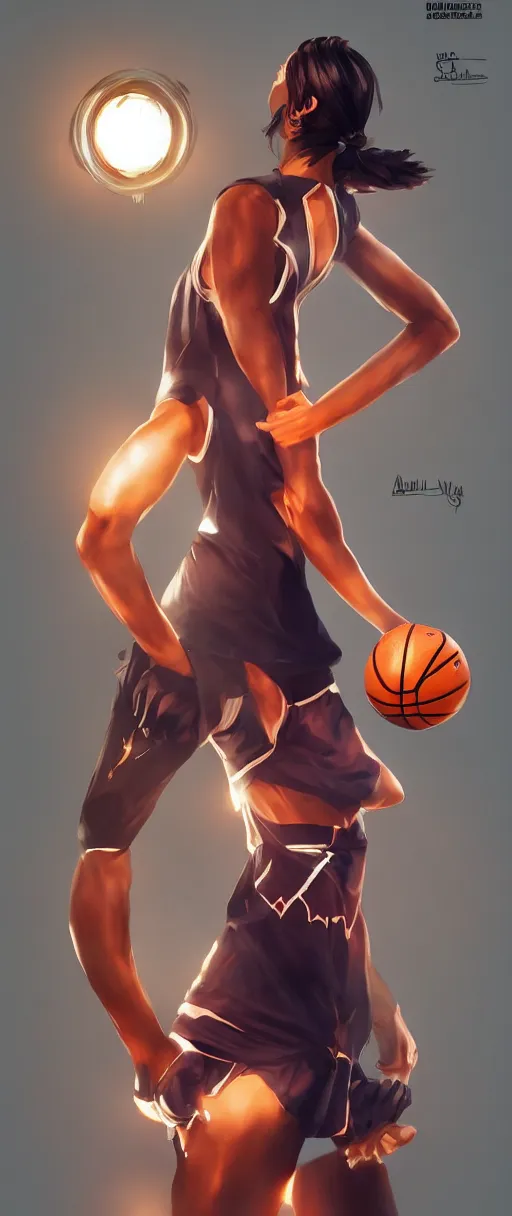 Prompt: 🏀🏀🏀🏀🏀 happy appearance, ioyful vibe and lighting, cgsociety, artstation, in the style of artgerm