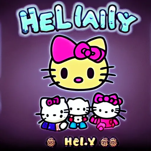 Prompt: a hello kitty action role playing game based on the game path of exile