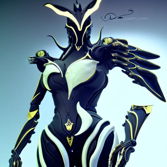 Image similar to exquisite cinematic full body shot of a beautiful saryn warframe, that's a giant beautiful stunning anthropomorphic robot female dragon with metal cat ears, posing elegantly, robot cat paws for feet, sharp claws, streamlined white armor, long elegant tail, two arms, two legs, long tail, detailed warframe fanart, destiny fanart, macro art, dragon art, furry art, realistic digital art, warframe art, Destiny art, furaffinity, DeviantArt, artstation, 3D realistic, 8k HD, octane render