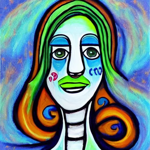 Image similar to 👽 🎨🖌️