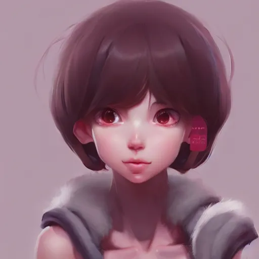 Prompt: character design portrait of a cute anthropomorphic furry rat girl, looking at the camera, 4 k, concept art, by wlop, ilya kuvshinov, artgerm, krenz cushart, pixiv.