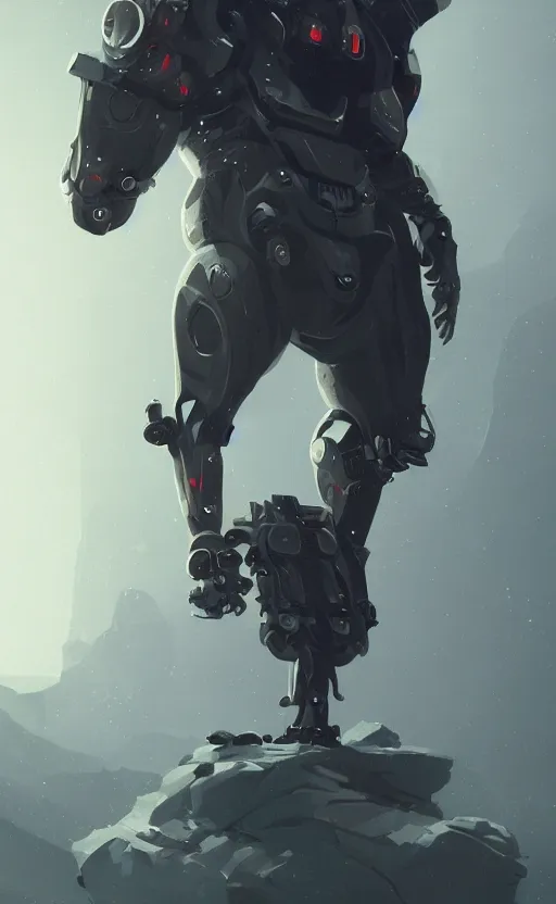 Image similar to the buffed dark cybernetic - penguin, no man sky, cinematic light, clean linework, finely detailed, 4 k, exoskeleton, trending on artstation, concept art by greg rutkowski