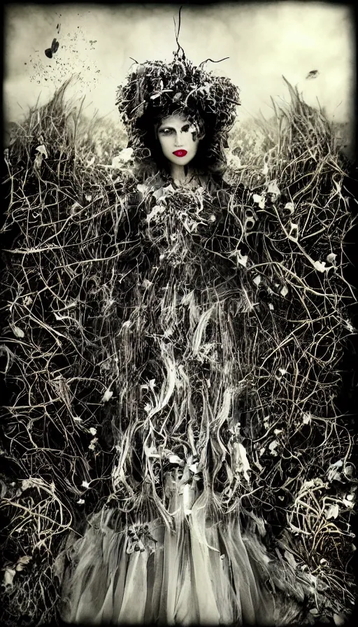 Image similar to techno artwork, by kirsty mitchell