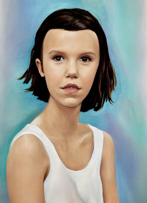 Image similar to Portrait of Millie Bobby Brown