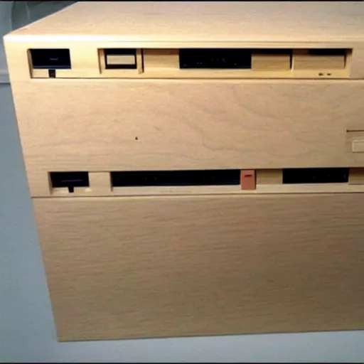 Prompt: A server box designed by apple, it is used to create amazing images by crafting light from imaginations