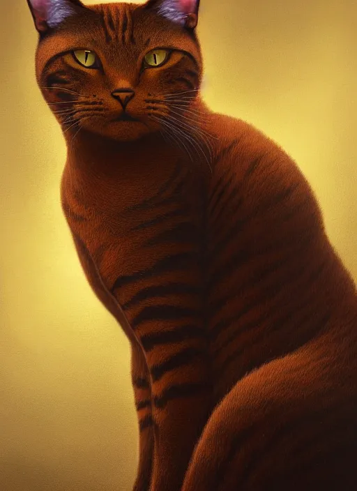 Image similar to a humanoid two cat, portrait of a ginger humanoid cat and a gray humanoid cat, atmospheric lighting, painted, menacing, intricate, volumetric lighting, beautiful, rich deep colours masterpiece, golden hour, sharp focus, ultra detailed, by leesha hannigan, ross tran, thierry doizon, kai carpenter, ignacio fernandez rios